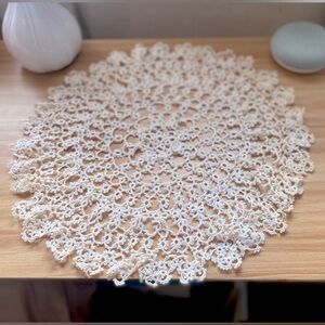 Goth aesthetic 🧶2 Victorian style crochet decor “doilies”